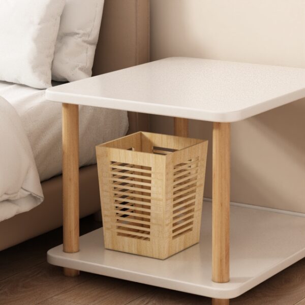 Bamboo Trash Bin