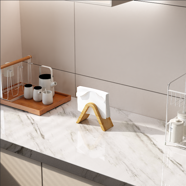 Minimalist Bamboo Napkin Holder