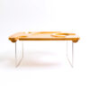 Bamboo Folding Bed Tray Table - Image 2