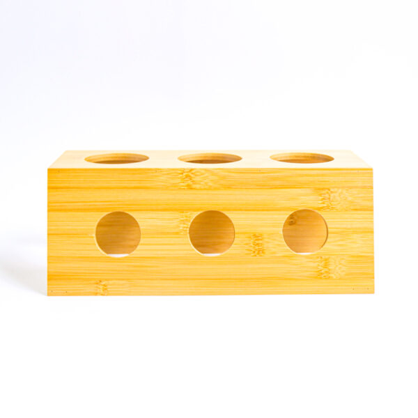 Bamboo Wine Rack – 6 Bottle Storage - Image 2