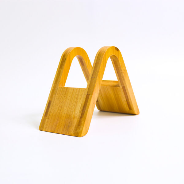 Minimalist Bamboo Napkin Holder - Image 2